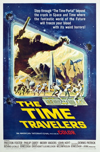 The Time Travelers 1964 movie masterprint poster, 11x17 size.