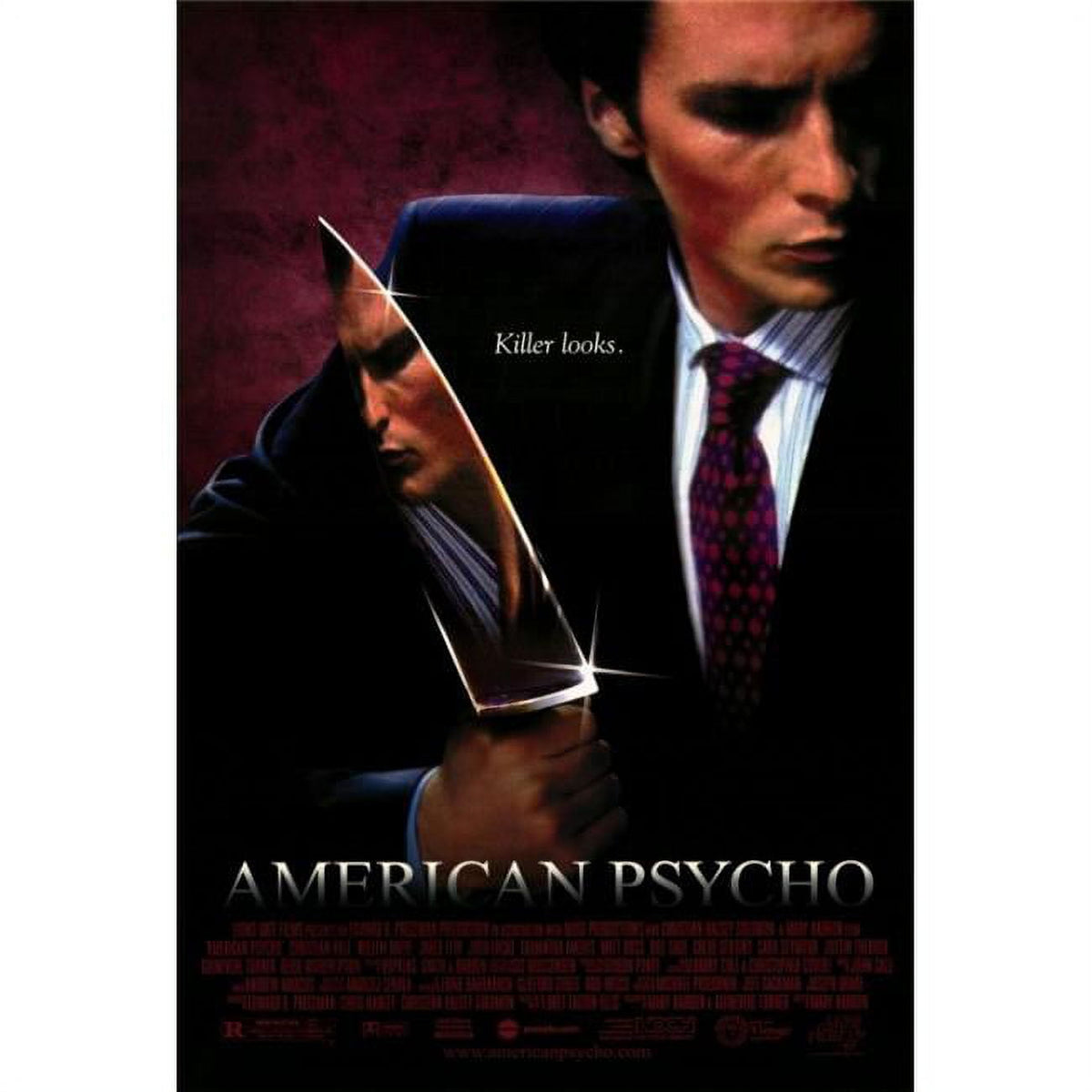 American Psycho movie poster print 27x40 inches