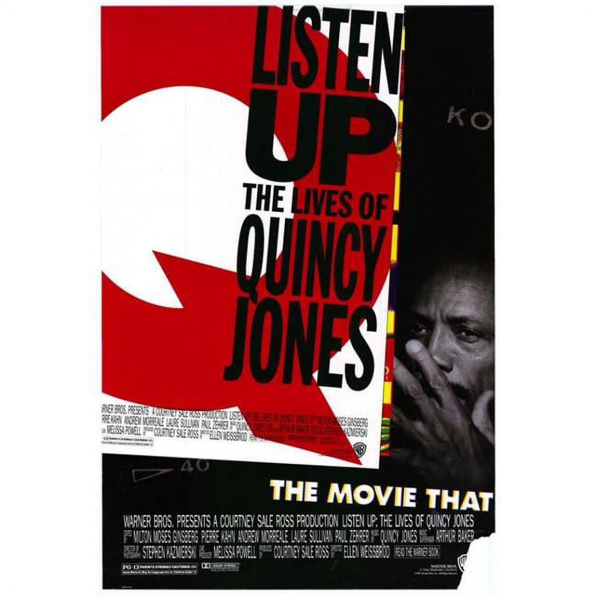 Listen Up: The Lives of Quincy Jones Movie Poster Print (27 x 40)