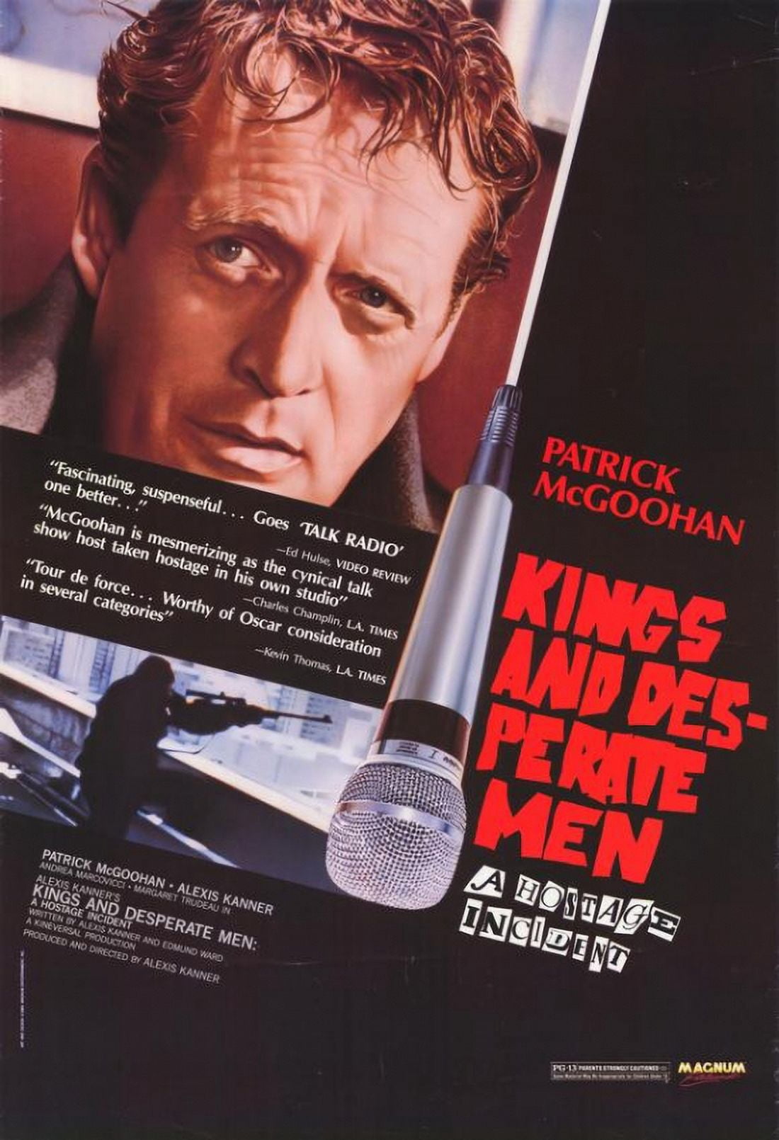 Kings and Desperate Men movie poster - Hostage Incident - 11x17