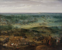 The Battle of Nördlingen 1634 Poster Print by Peter Snayers