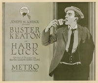 Hard Luck Buster Keaton Title Card 1921 Movie Poster Print
