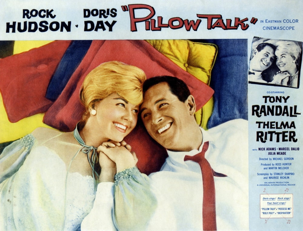 Pillow Talk Movie Masterprint Poster Print featuring classic film imagery.