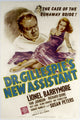 Dr. Gillespie's New Assistant movie poster print featuring Lionel Barrymore and Susan Peters from 1942.