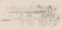 Old Battersea Bridge Poster Print by James Abbott McNeill Whistler