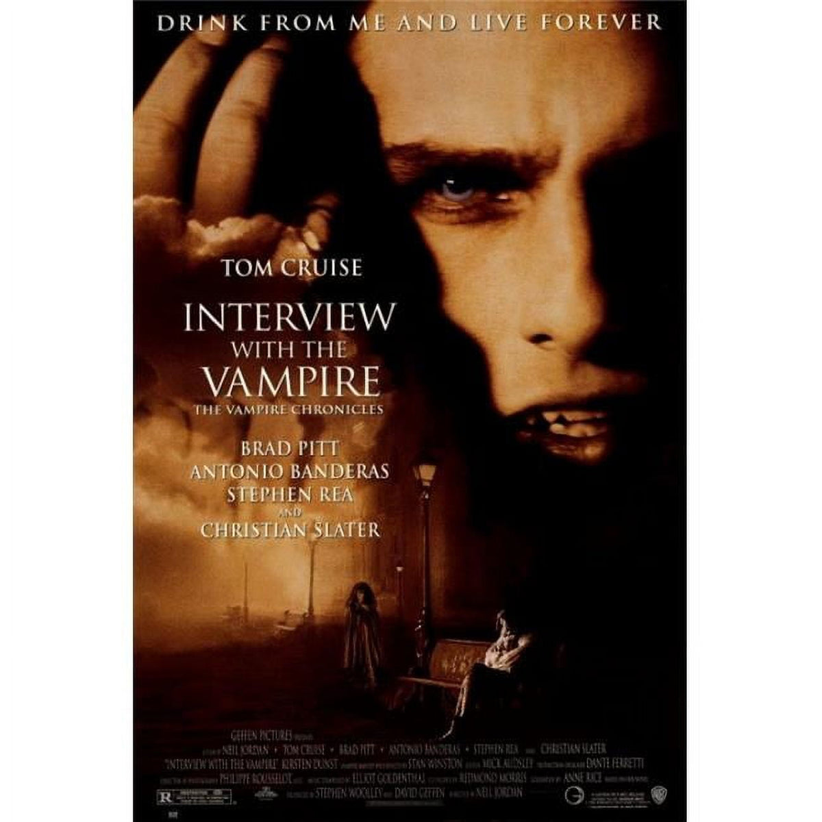 Interview with the Vampire movie poster print 27x40