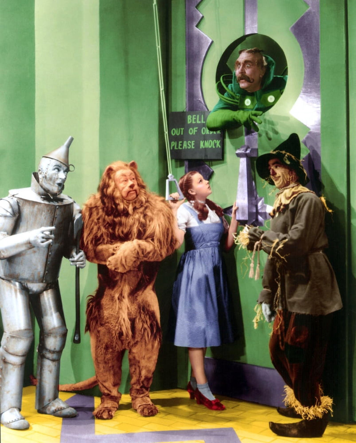 The Wizard of Oz photo print featuring Dorothy and the yellow brick road.
