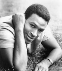 Marvin Gaye outdoor photo print showcasing the iconic music legend.