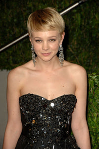 Carey Mulligan at Vanity Fair Oscar Party print by Dee Cercone, featuring Hollywood glamour.