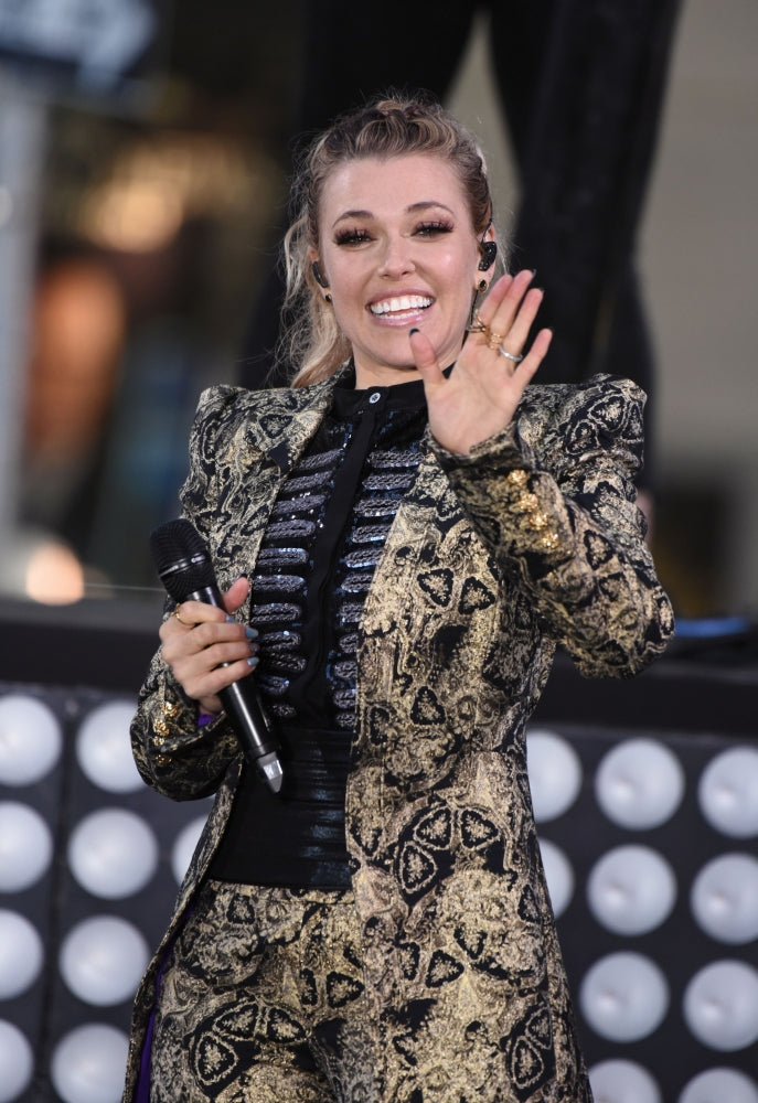 Rachel Platten performing live at NBC Today Show concert poster print from Rockefeller Plaza, NYC - October 27, 2017