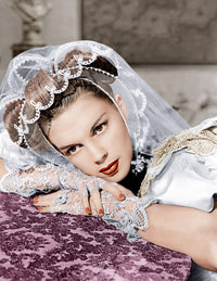 Judy Garland photo print from The Pirate movie, vintage art.