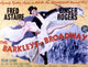 The Barkleys of Broadway movie poster featuring Fred Astaire and Ginger Rogers.
