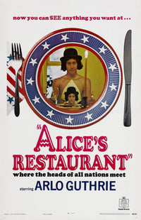 Alice's Restaurant Movie Poster Masterprint by Arlo Guthrie 1969