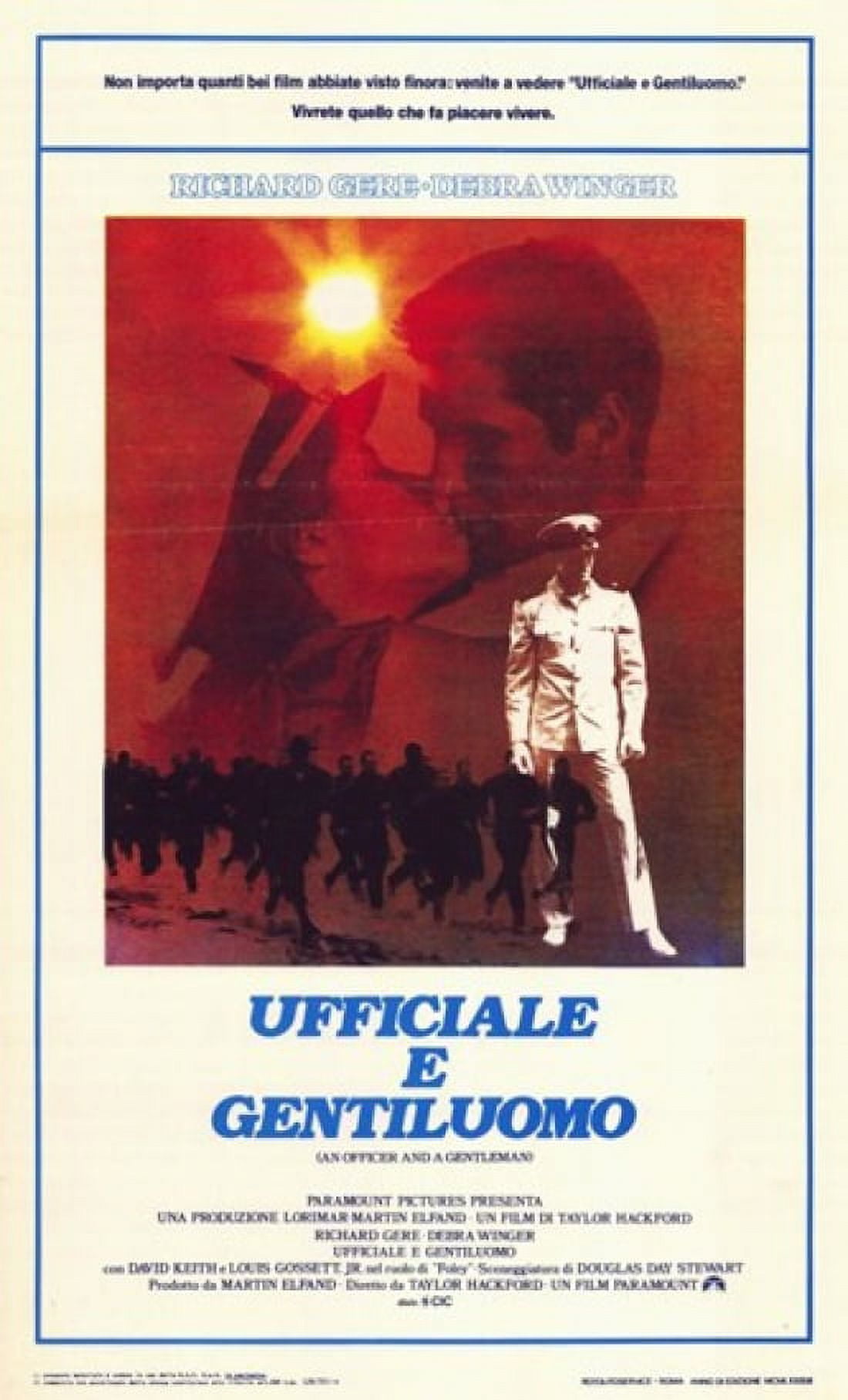 Officer and a Gentleman movie poster 11x17