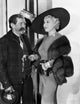 Black and white portrait of Mae West, Hollywood icon.