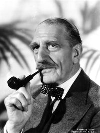 C. Aubrey Smith Smoking a Pipe Photo Print