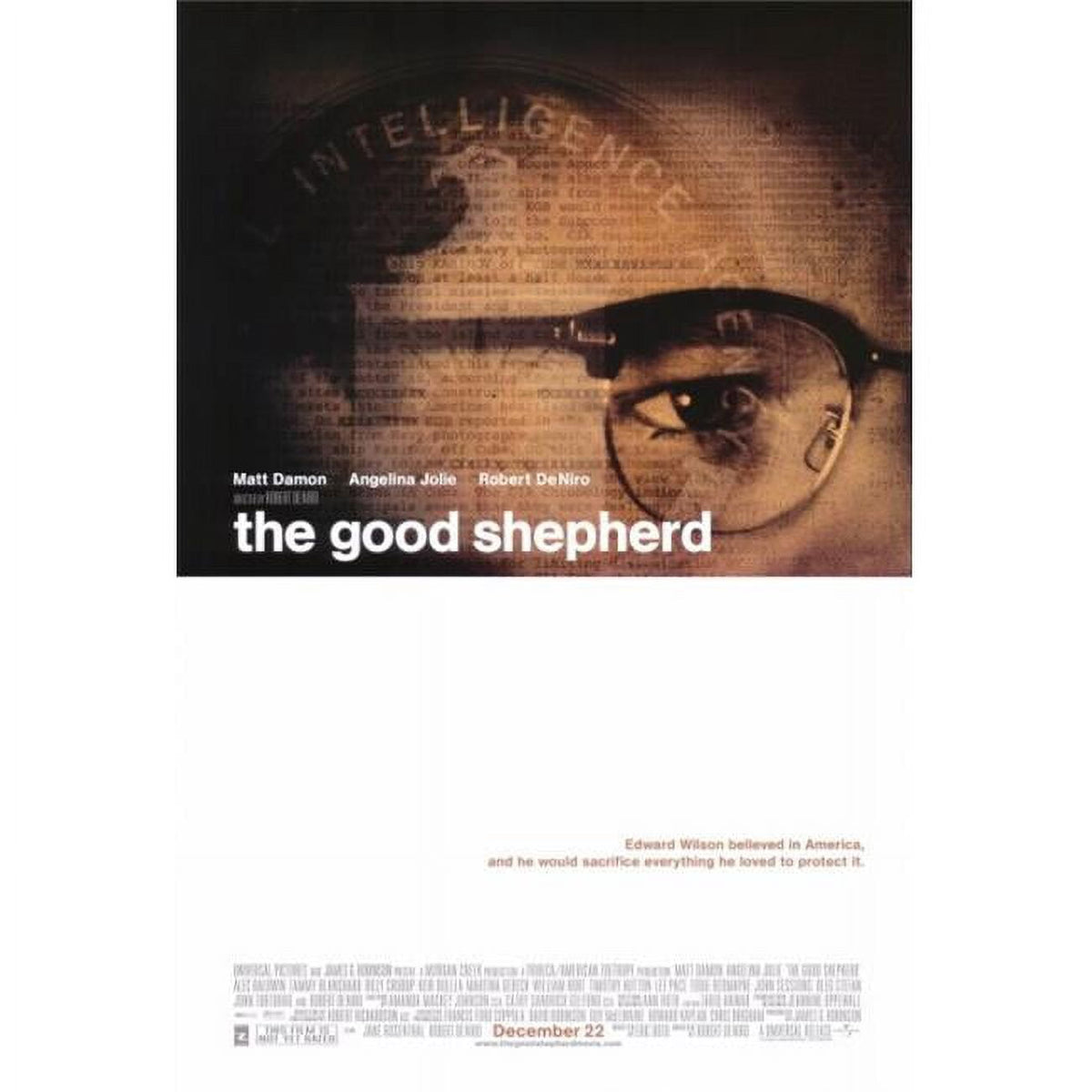 The Good Shepherd movie poster print - 27x40 inches.