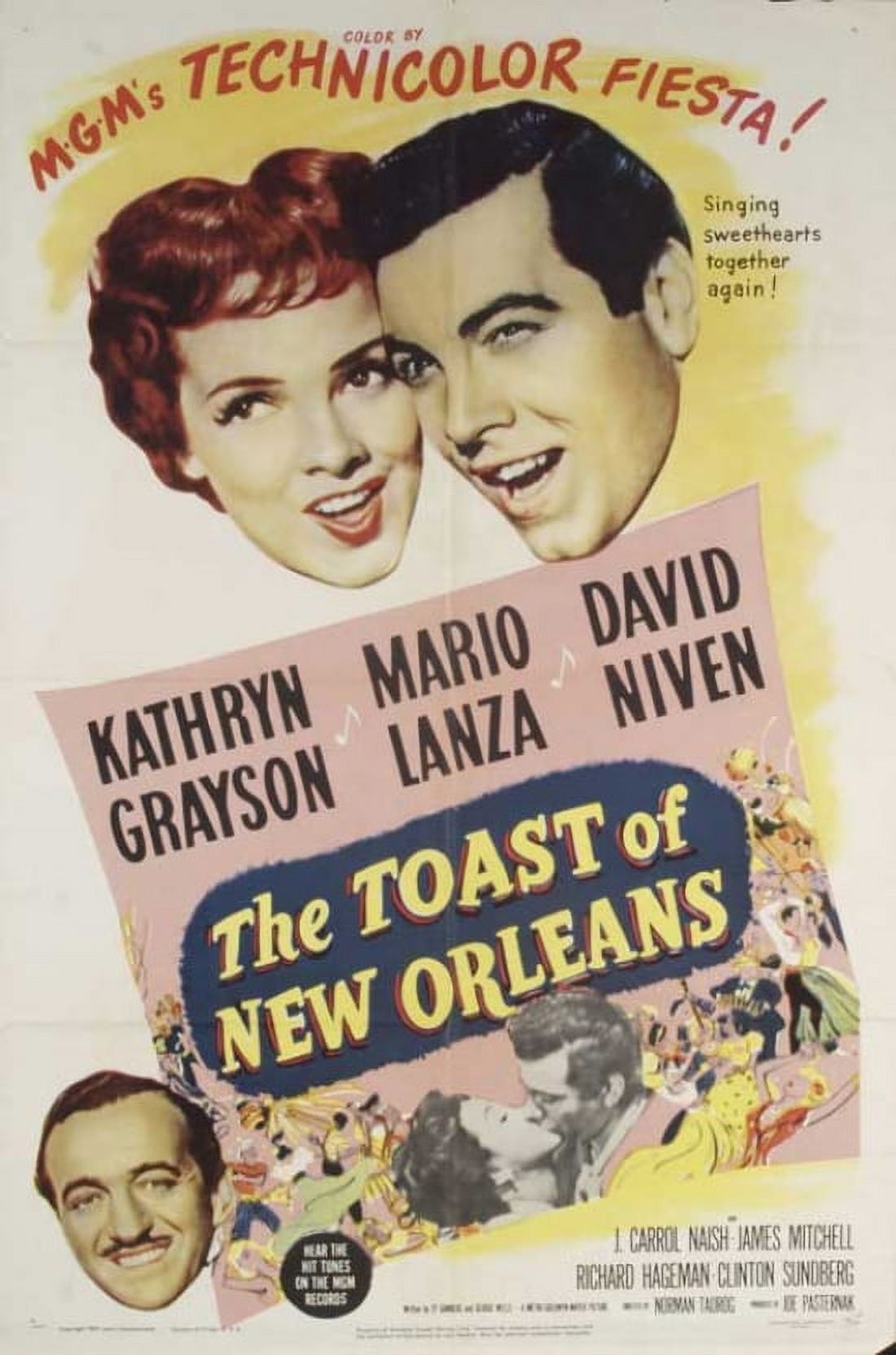 The Toast of New Orleans Movie Poster 11x17 print