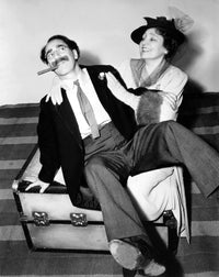 The Big Store photo print featuring Groucho Marx and Margaret Dumont from 1941.