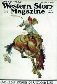 Western Story Magazine Pulp Movie Poster 11x17