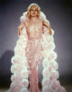 Carroll Baker in sparkly pink open top dress photo print
