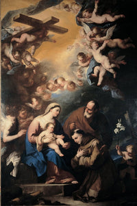 St. Anthony of Padua 17th Century Oil on Canvas Print