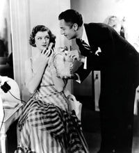 The Thin Man movie photo print featuring Myrna Loy and William Powell from 1934.