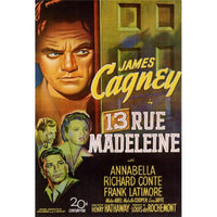 13 Rue Madeleine Movie Poster Print - 27x40 size.
