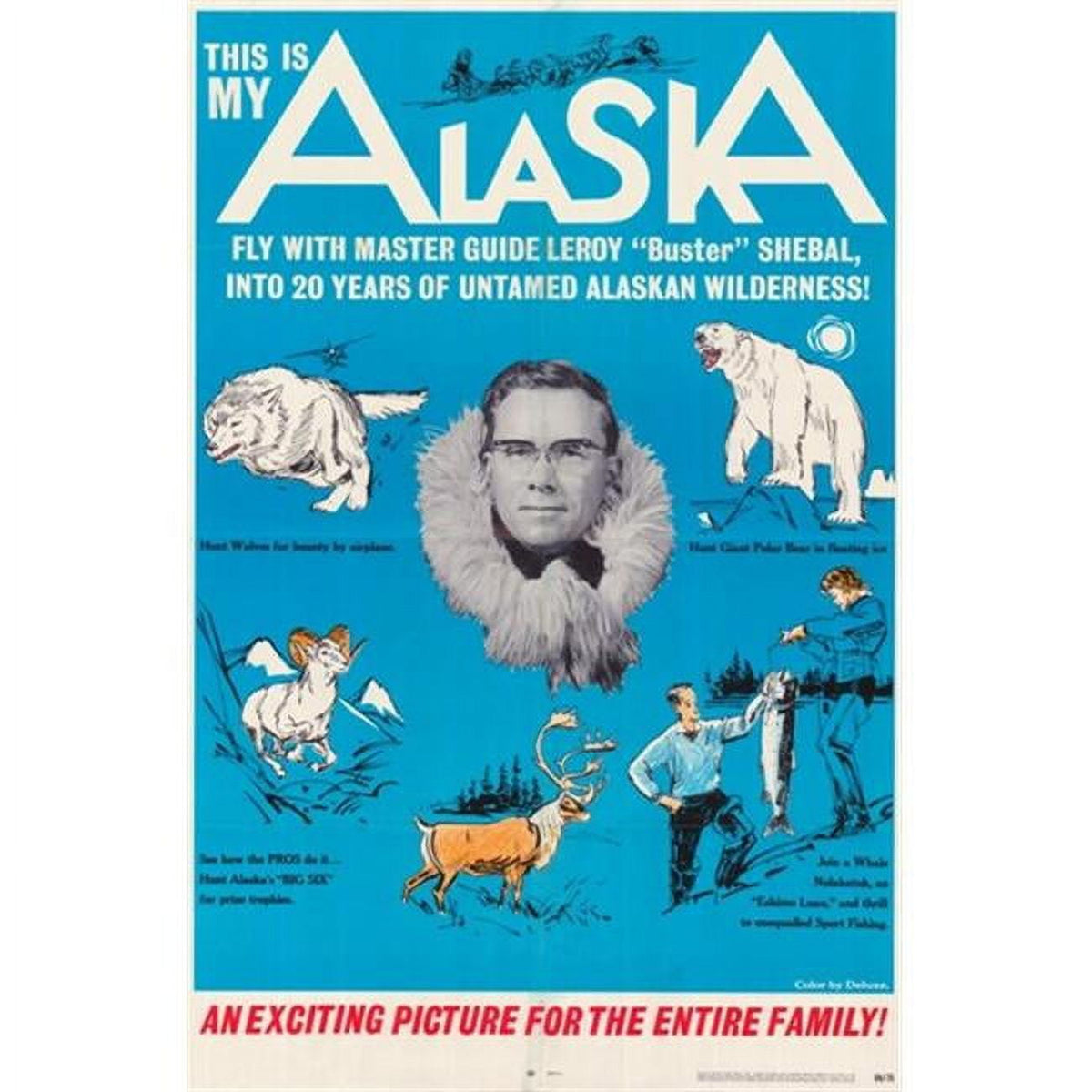 This is My Alaska Movie Poster featuring scenic Alaska landscapes.