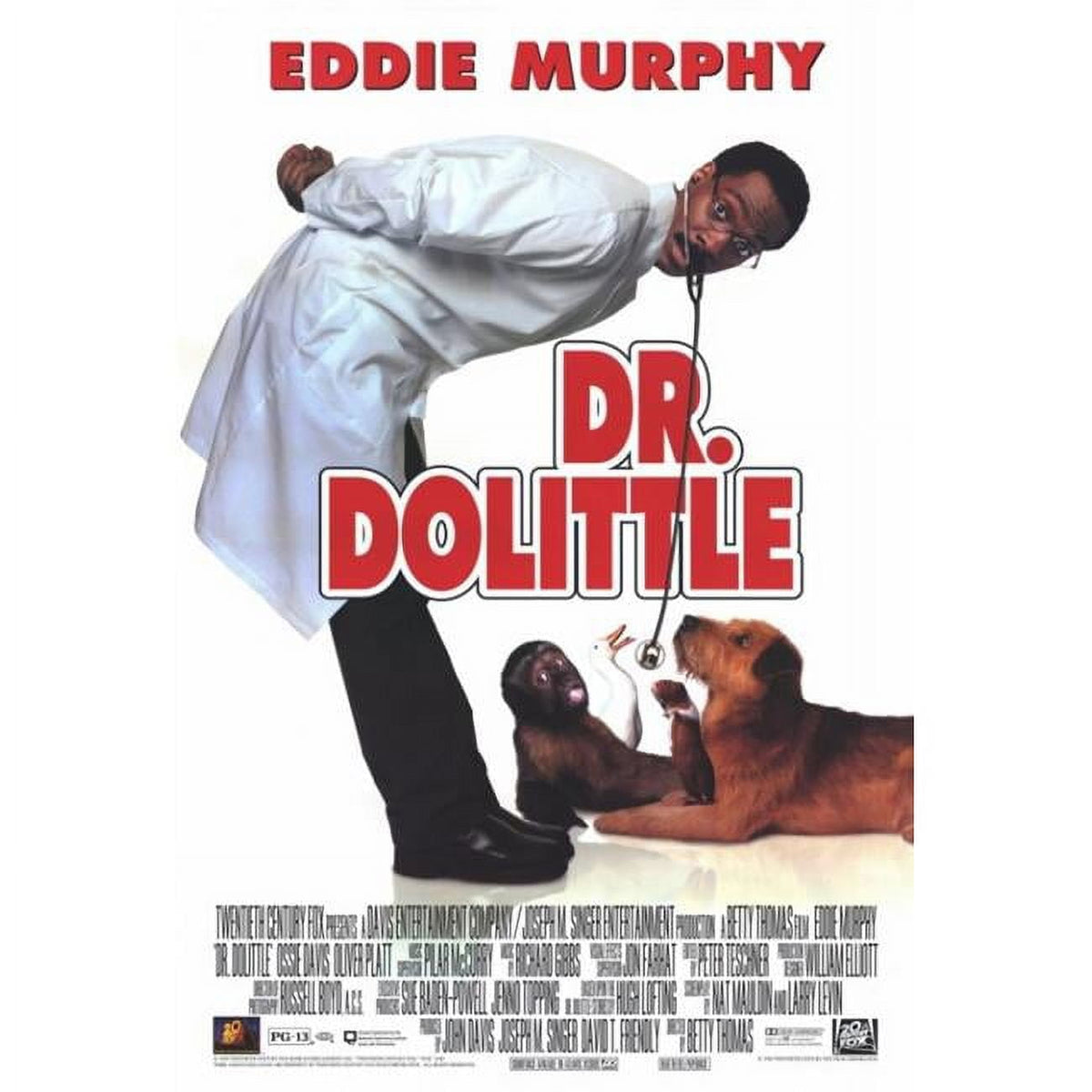 Dr. Dolittle Movie Poster Print - 27x40 Size