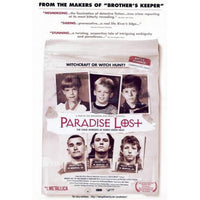 Paradise Lost: The Child Murders at Robin Hood Hills movie poster print 27x40.