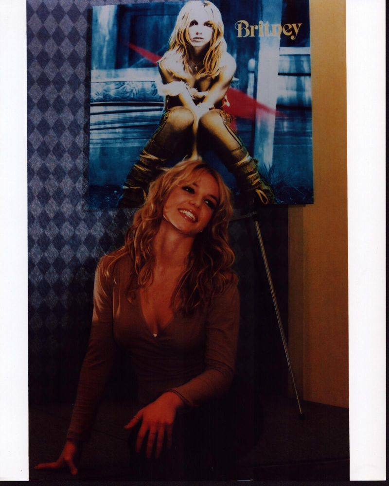 Britney Spears album cover photo print in multiple sizes.