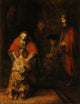 Return of the Prodigal Son poster print by Rembrandt van Rijn