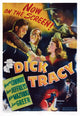 Dick Tracy Movie Masterprint Poster featuring Mike Mazurki and Morgan Conway from the 1945 film.