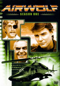Airwolf movie poster featuring the iconic helicopter in vibrant colors, 11x17 print.