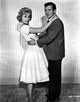 Bobby Darin photo print featuring a woman, iconic music art.