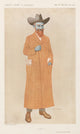 Vintage poster print of George Bernard Shaw by Alick P. F. Ritchie.