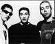 Beastie Boys black and white group photo print showcasing iconic hip-hop culture.