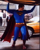 Brandon Routh lifting car photo print from Superman Returns