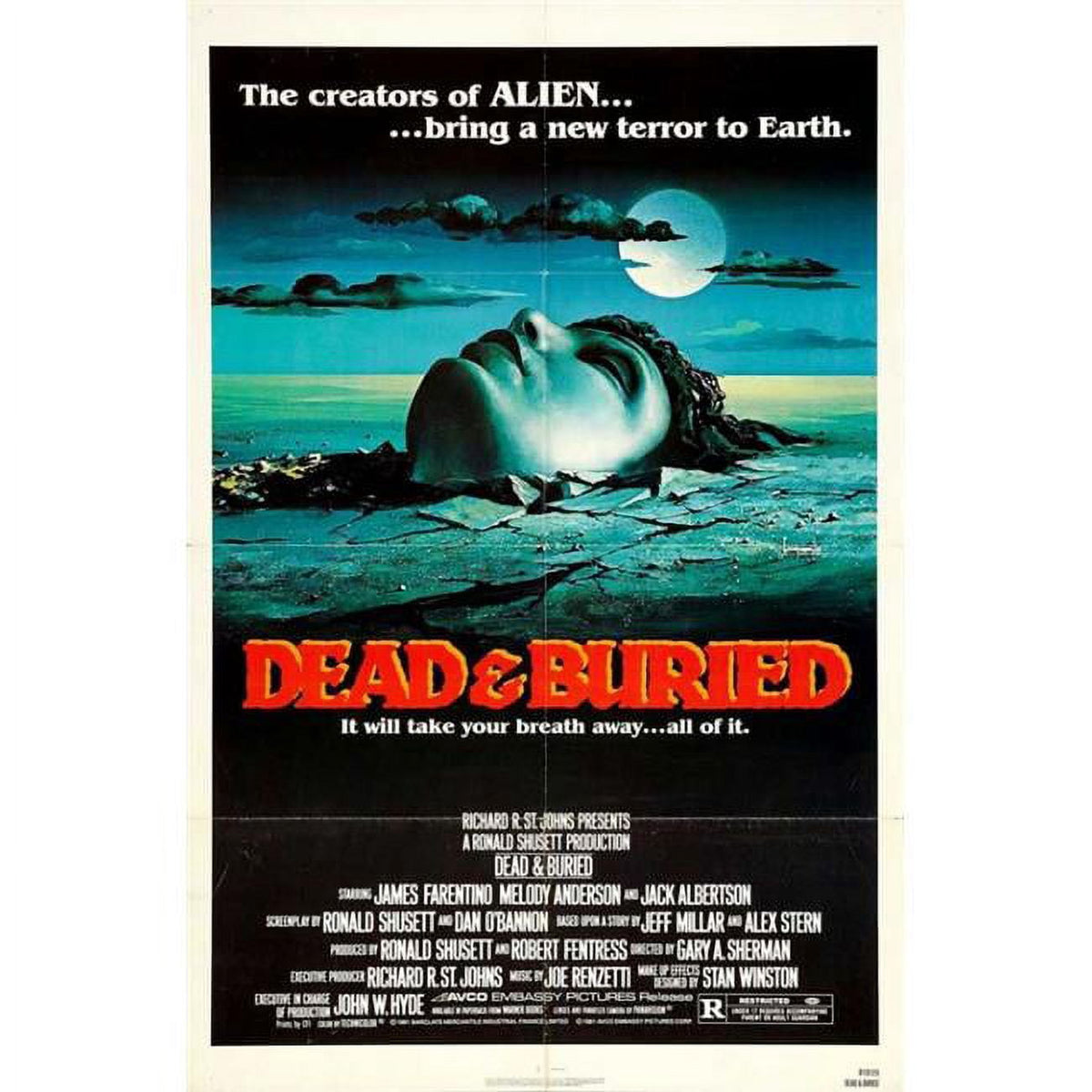 Dead and Buried Movie Poster Print 27x40