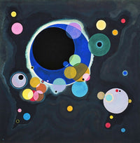 Several Circles Poster Print by Wassily Kandinsky