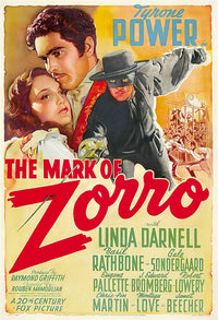 The Mark of Zorro Movie Poster Masterprint 11x17