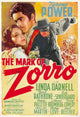 The Mark of Zorro Movie Poster Masterprint 11x17