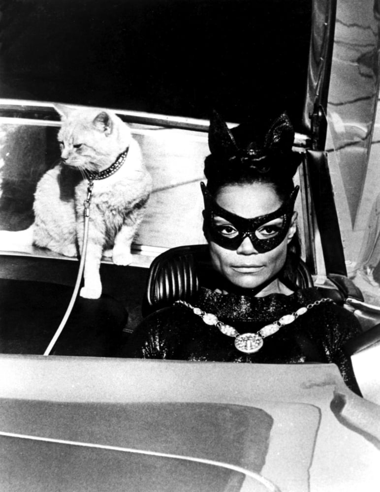 Eartha Kitt as Catwoman in Batman film still photo print
