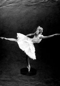 Anna Pavlova portrait poster print showcasing the elegance of the legendary ballerina.