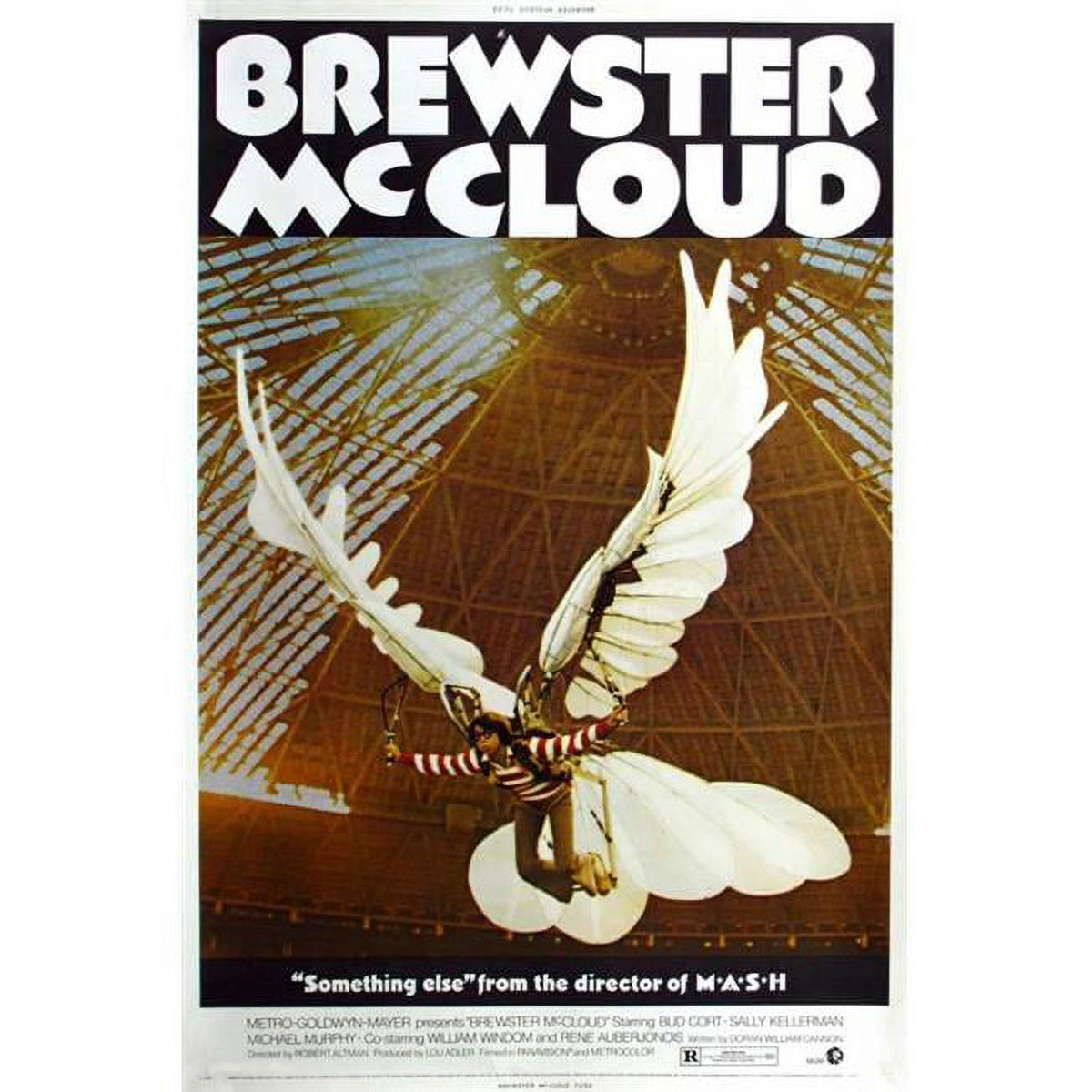 Brewster McCloud Movie Poster Print showing vibrant artwork in 27x40 size.
