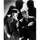 The Adventures of Sherlock Holmes photo print featuring Nigel Bruce as Dr. Watson and Basil Rathbone as Sherlock Holmes