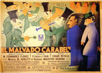 El Malvado Carabel Movie Poster 17 x 11
