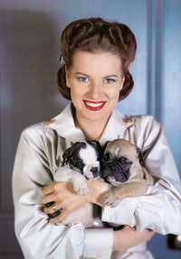 Maureen O'Hara 1940s photo poster print