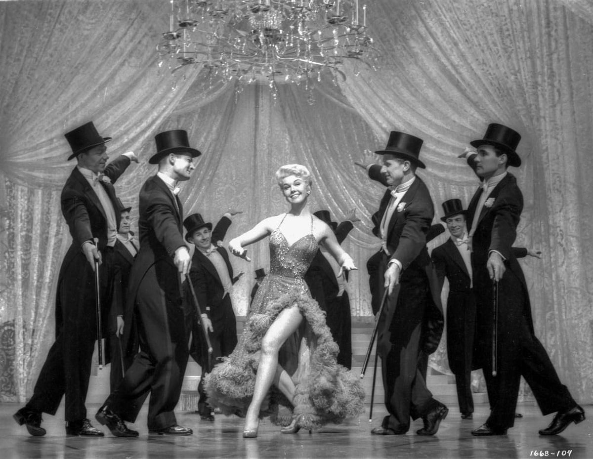 Doris Day Dancing in Sexy Dress Photo Print from Love Me Or Leave Me.